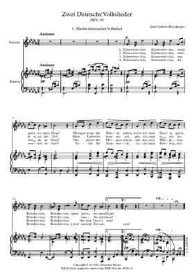 2 Deutsche Volkslieder
