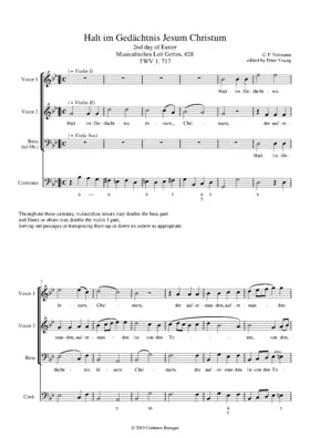 Halt im Gedächtnis Jesum Christum