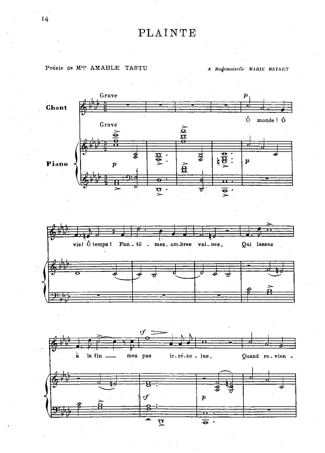 Plainte - Page 1