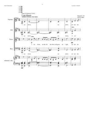 I sat down under his shadow