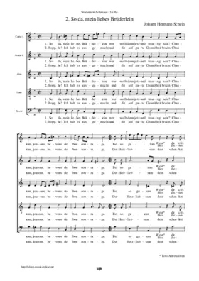 So da, mein liebes Brüderlein