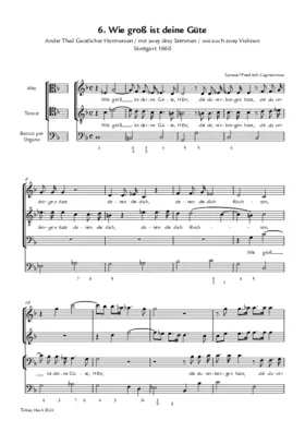 Wie groß ist deine Güte