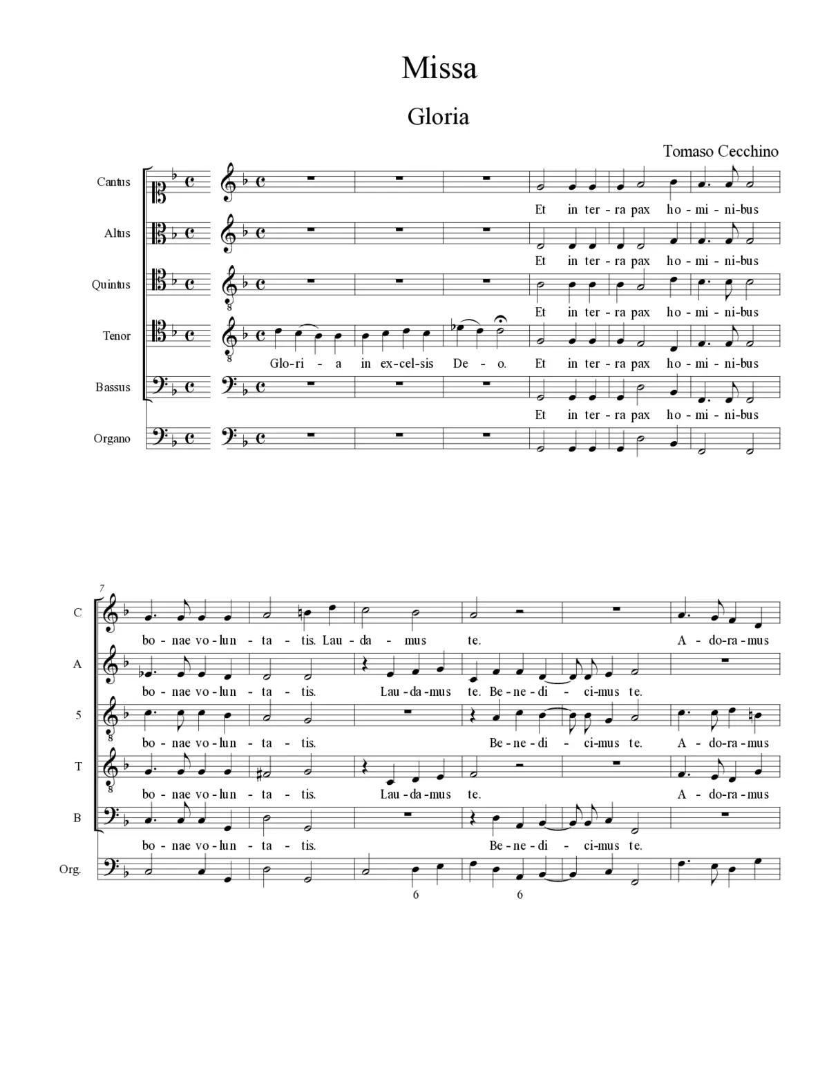 Gloria - Page 1