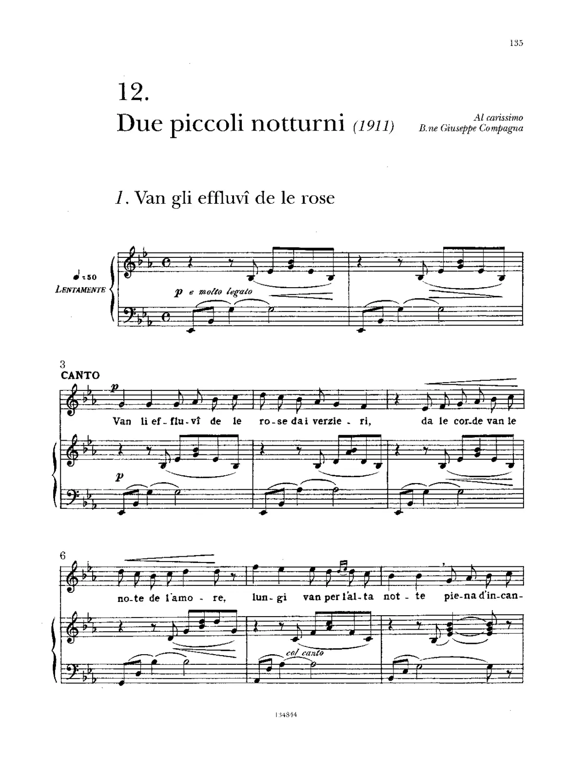 Due piccoli notturni - Page 1