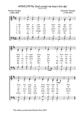 My God, accept my heart this day