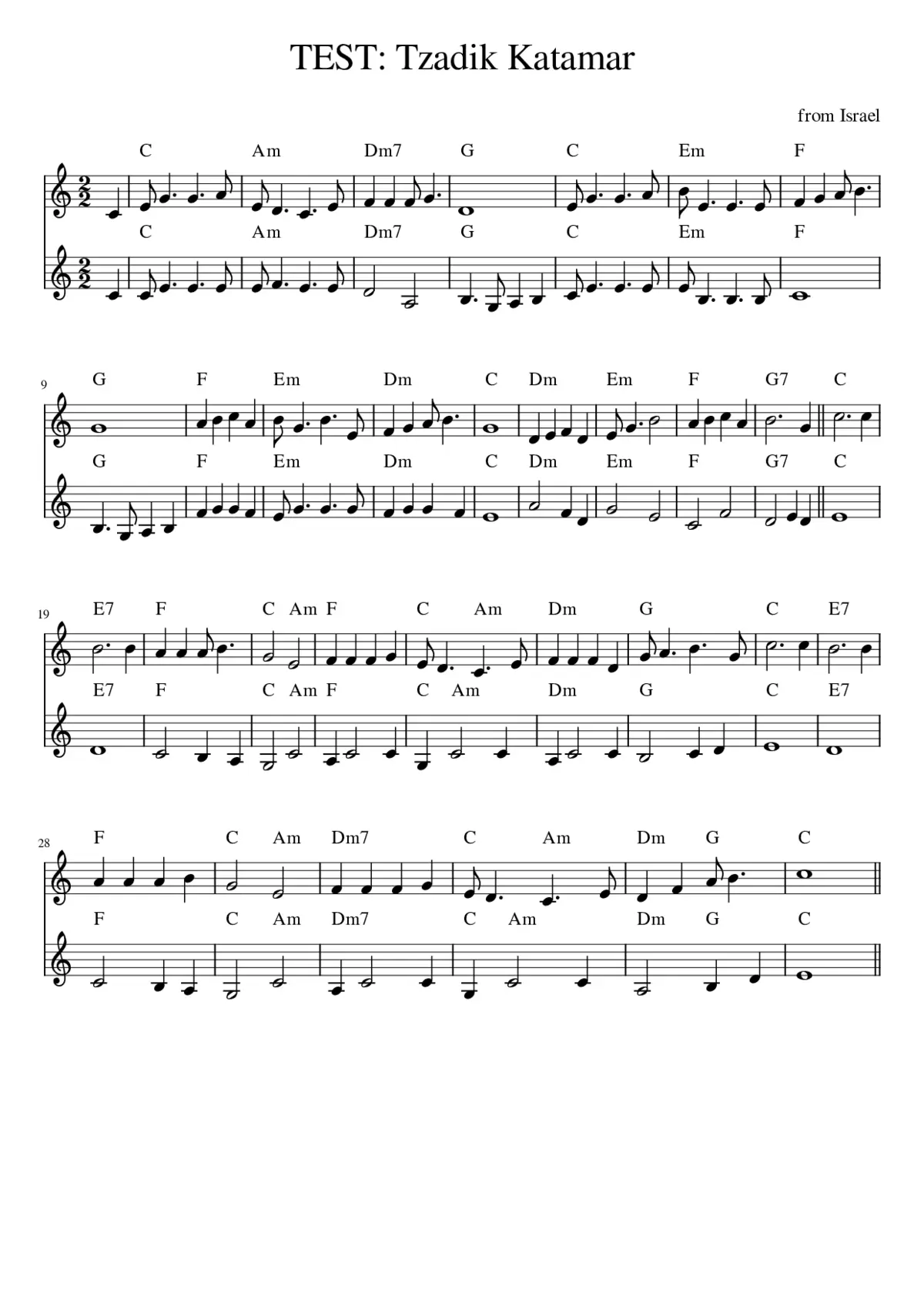 TEST: Tzadik Katamar ----- - Page 1