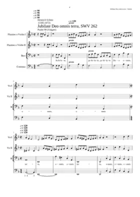 Jubilate Deo omnis terra SWV 262