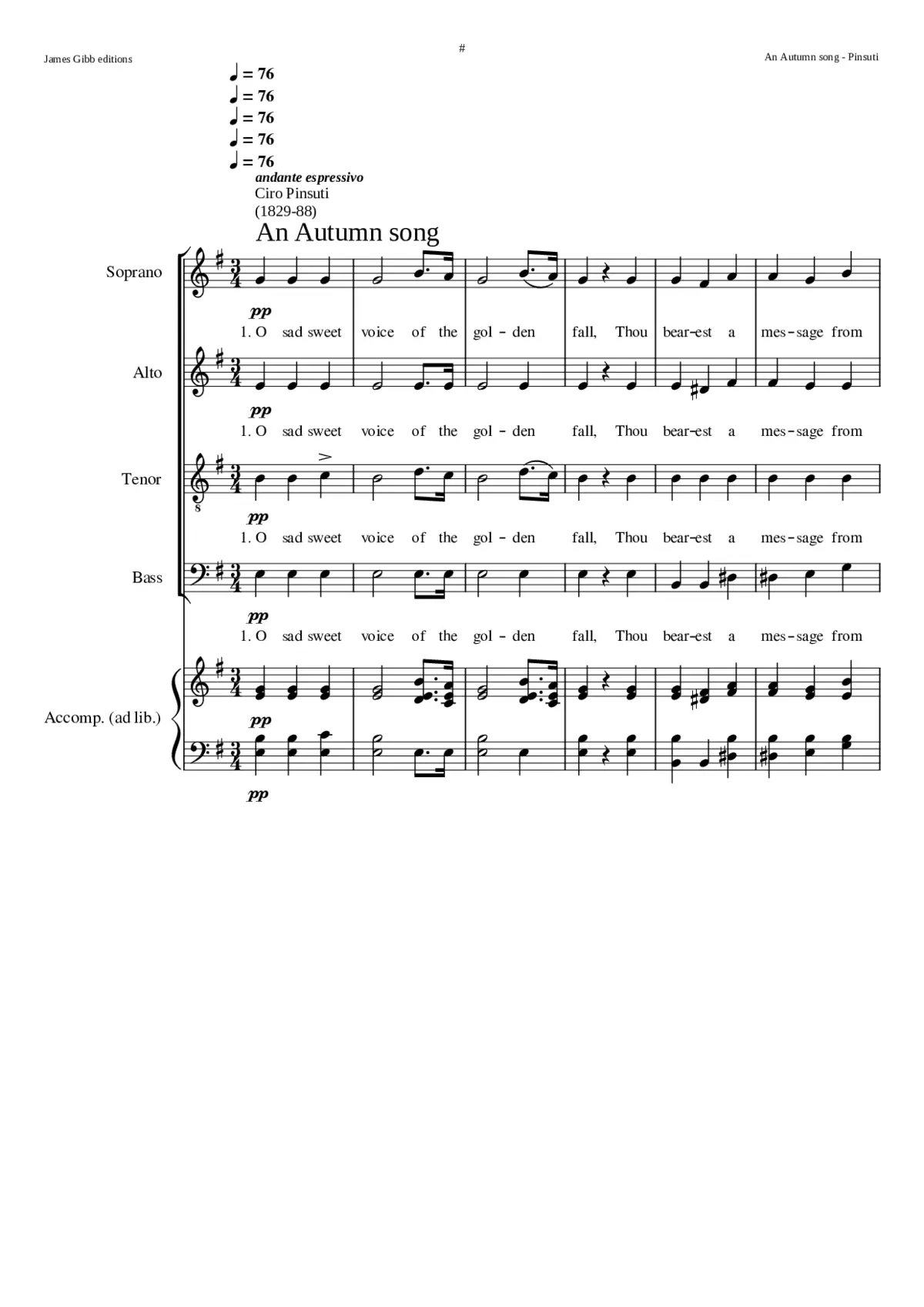 An Autumn song - Page 1