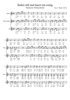 Stehet still und lauert ein wenig