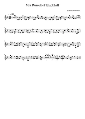 Mrs Russell of Blackhall