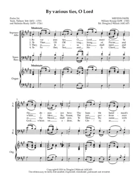 By various ties, O Lord