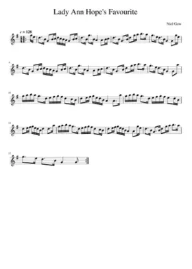 Lady Ann Hope's Favourite