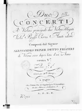 2 Violin Concertos, Op.5