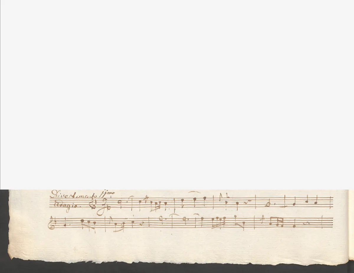 Baryton Trio in D major - Page 1