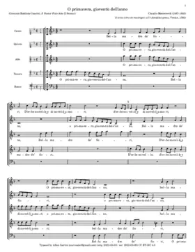 O primavera, gioventù de l'anno