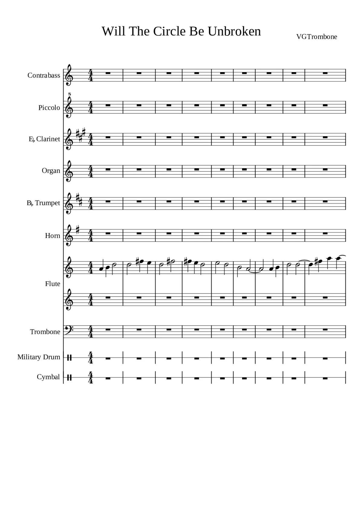Will the Circle be Unbroken? - Page 1