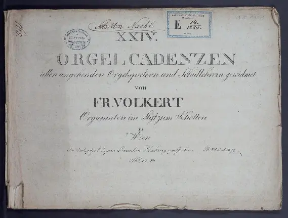 24 Organ Cadenzas - Page 1