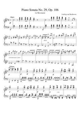 Piano Sonata No.29 Op.106