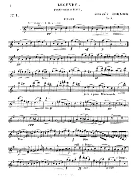 Légende et Scherzo