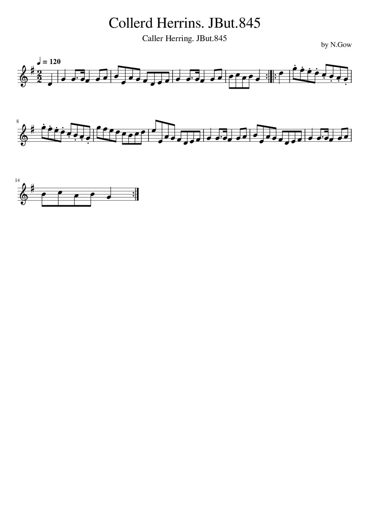 Collerd Herrins. JBut.845 - Page 1