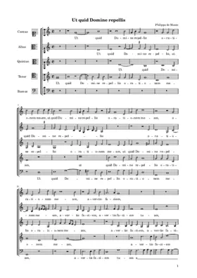 Ut quid, Domine, repellis