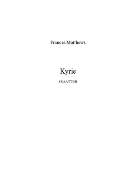Kyrie