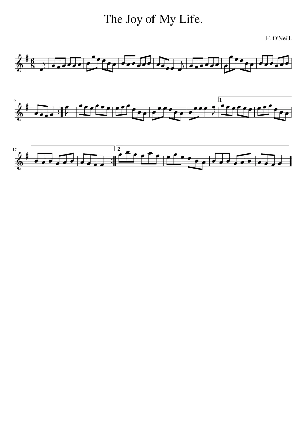 The joy of my life - Page 1