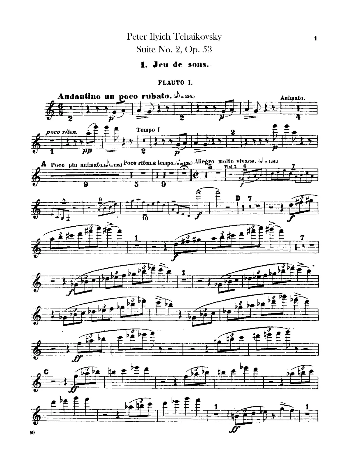 Suite No.2 - Page 1