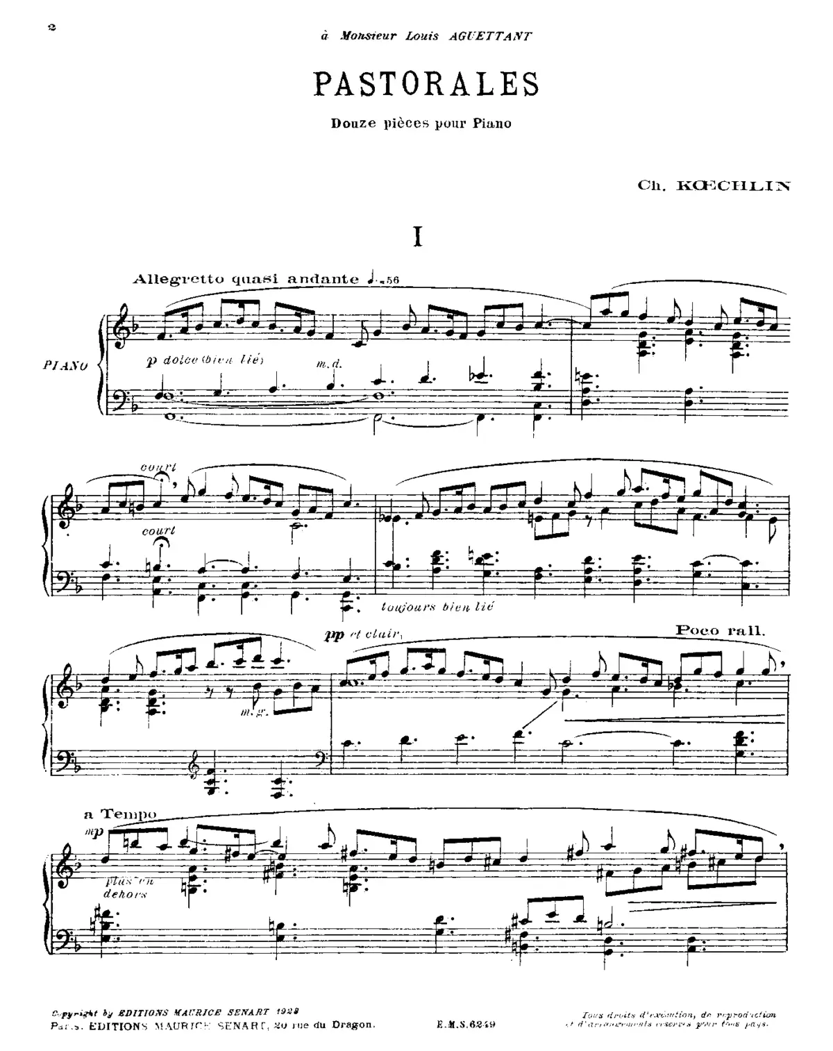 12 Pastorales - Page 1