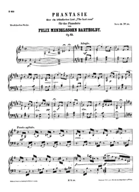 Fantasy on 'The Last Rose of Summer', Op.15