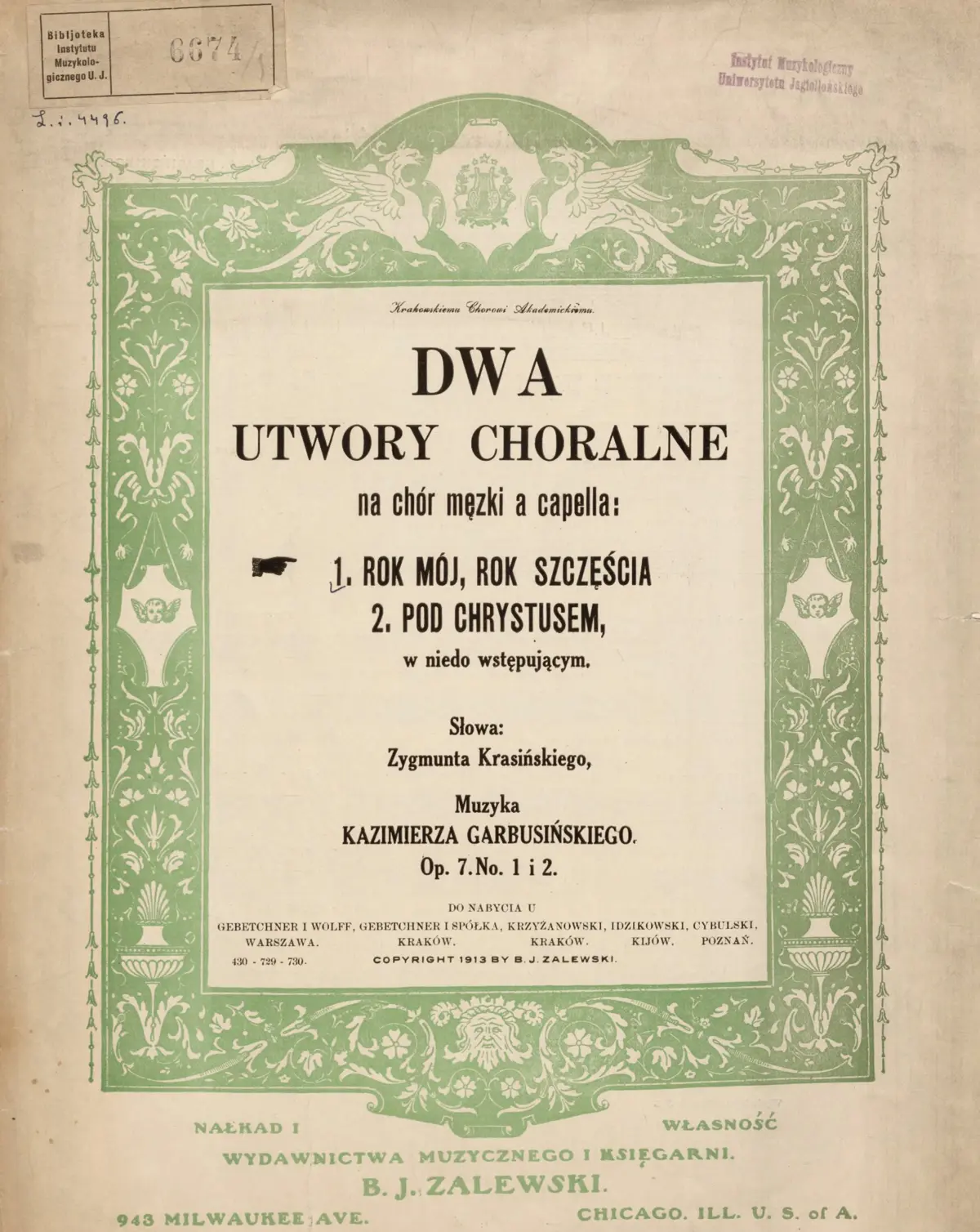 2 Utwory choralne - Page 1