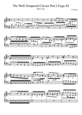 Prelude and Fugue in F major BWV 856