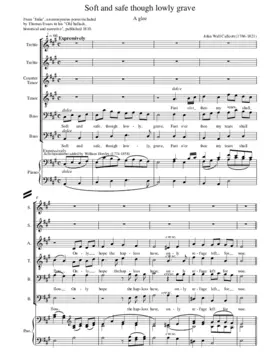 Soft and safe though lowly grave