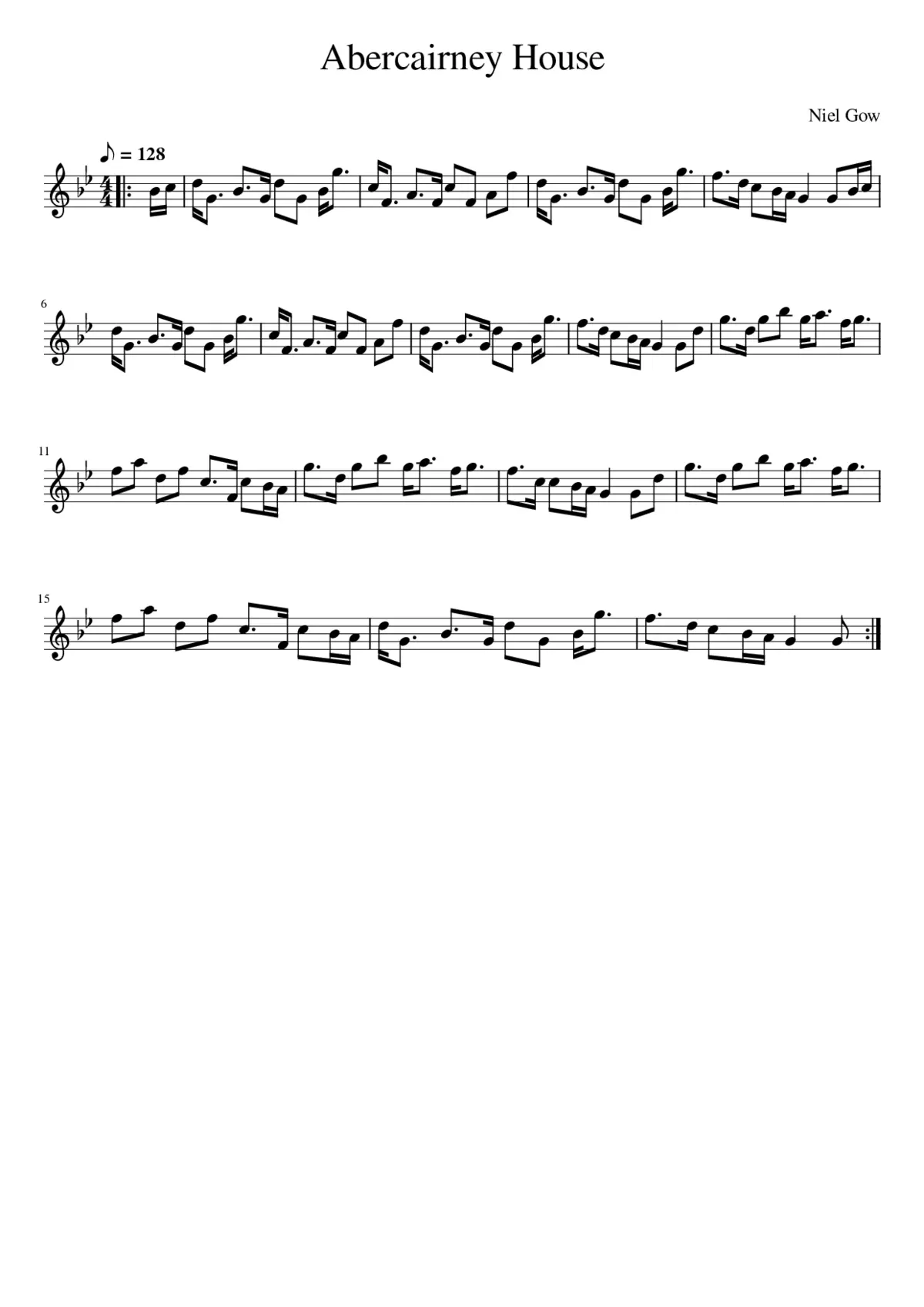 Abercairney House - Page 1