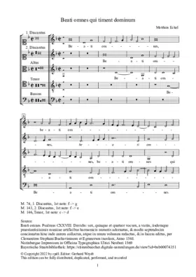 Beati omnes qui timent dominum