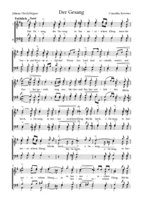 Der Gesang