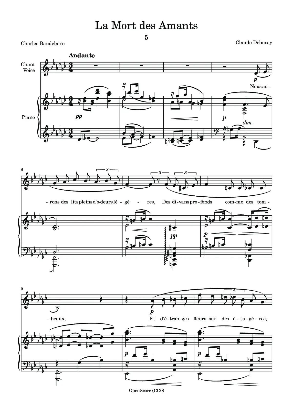 La Mort des Amants - Page 1