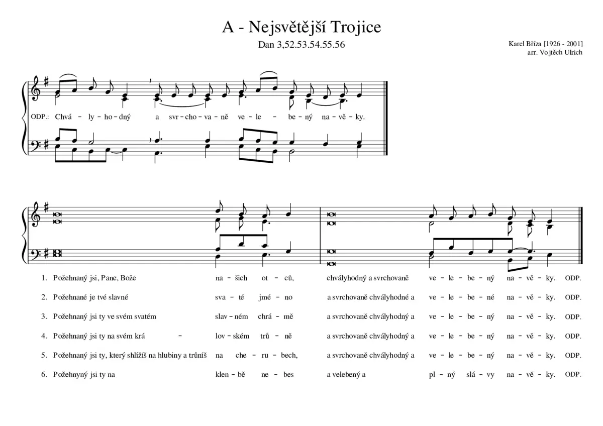 A - Nejsvětější Trojice - Page 1