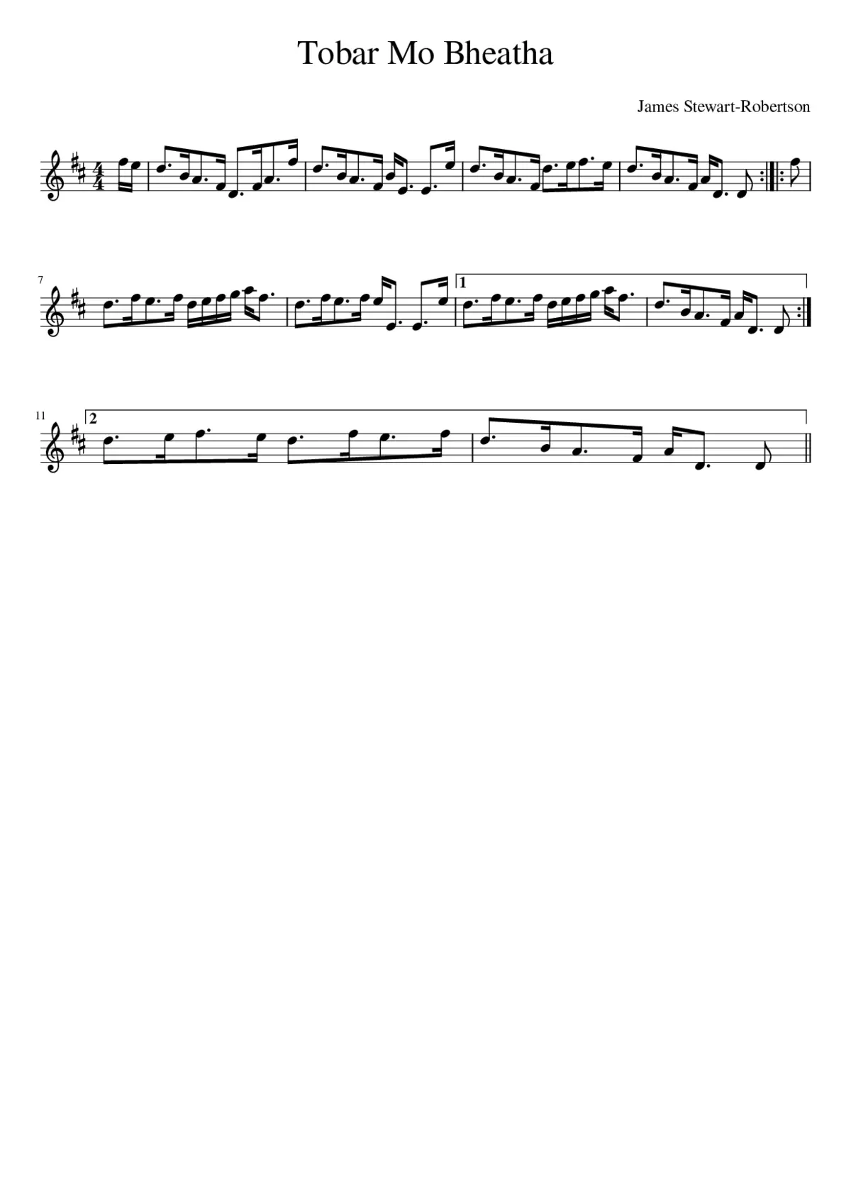 Tobar Mo Bheatha - Page 1