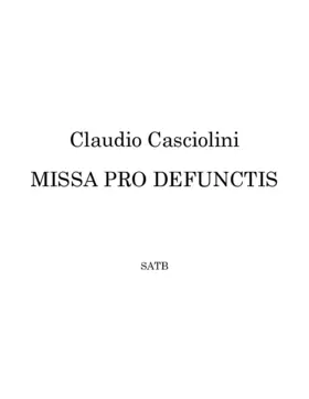 Missa pro defunctis