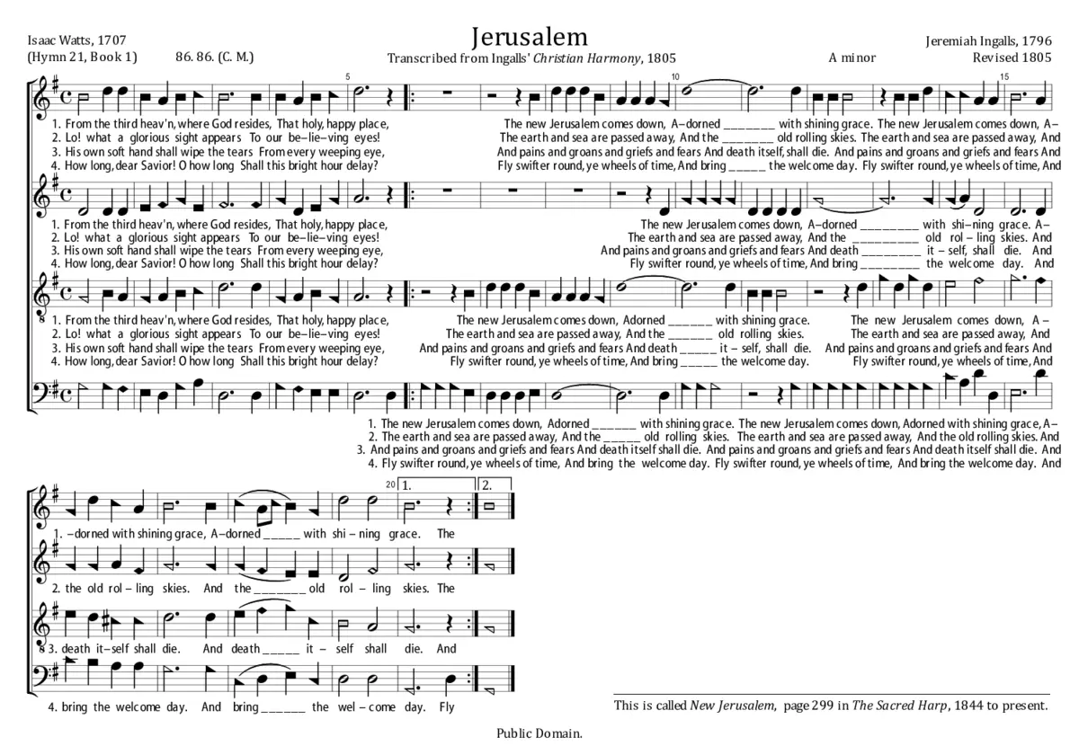 Jerusalem - Page 1