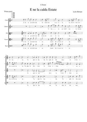 E ne la calda Estate