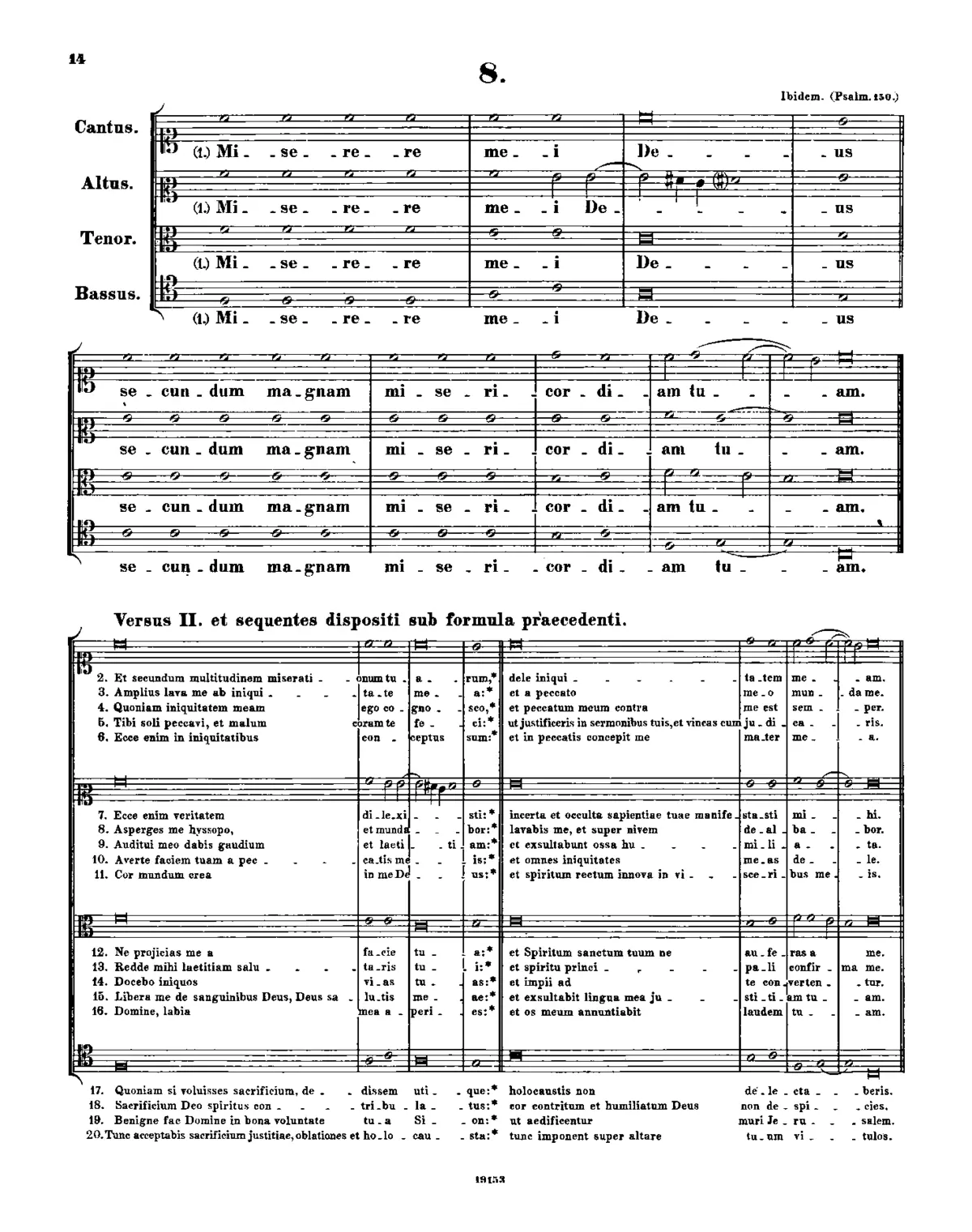 Miserere mei, Deus - Page 1