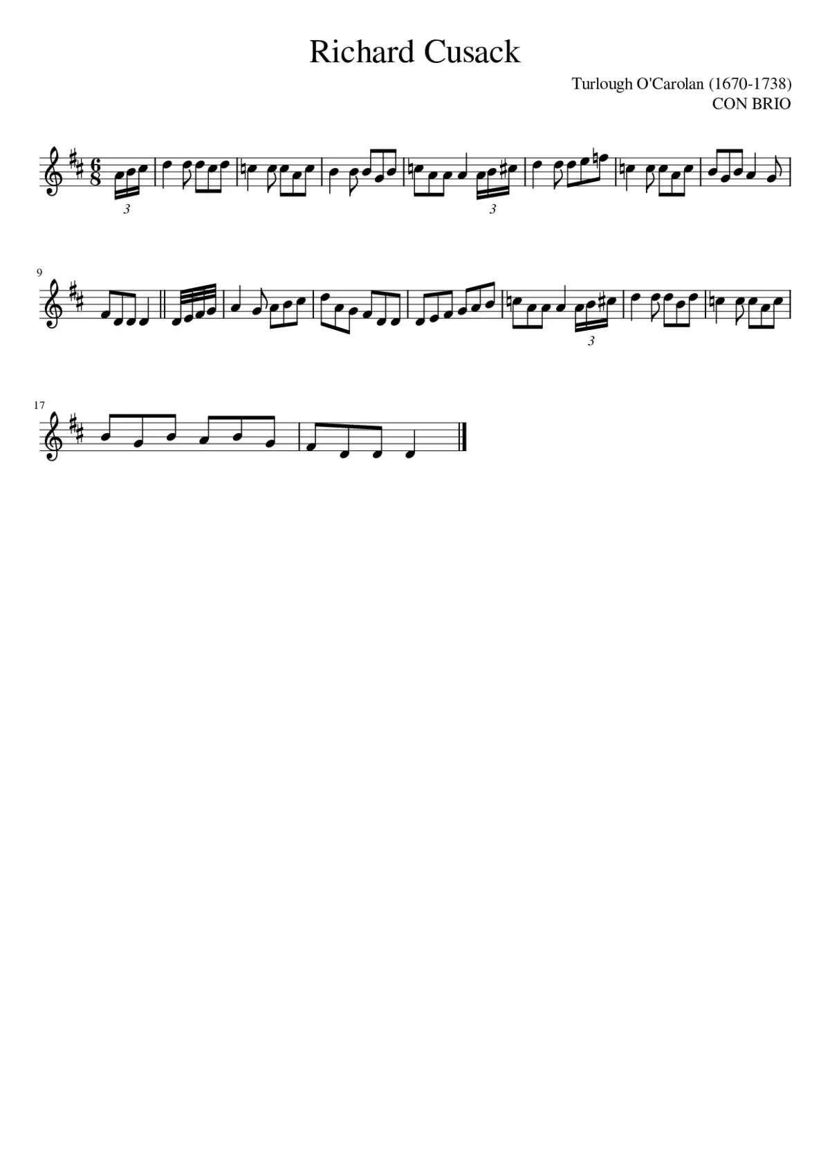 Richard Cusack - Page 1