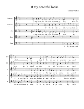 If thy deceitful looks