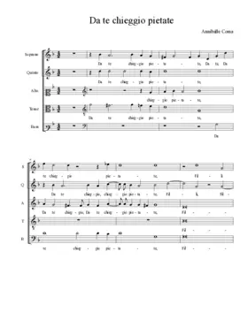 Da te chieggio pietate