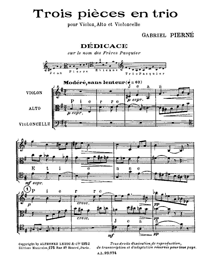 3 pièces en trio - Page 1