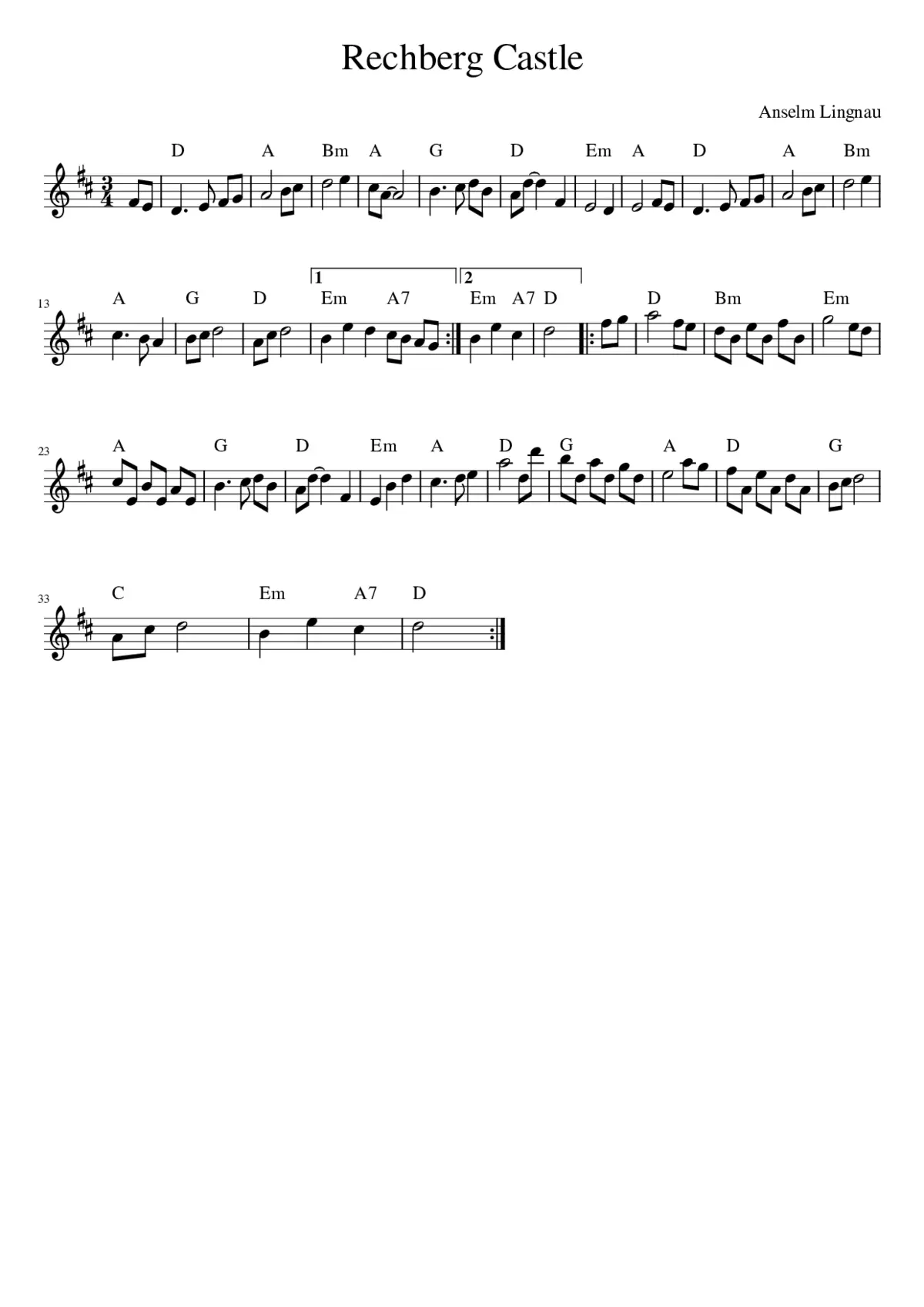 Rechberg Castle - Page 1