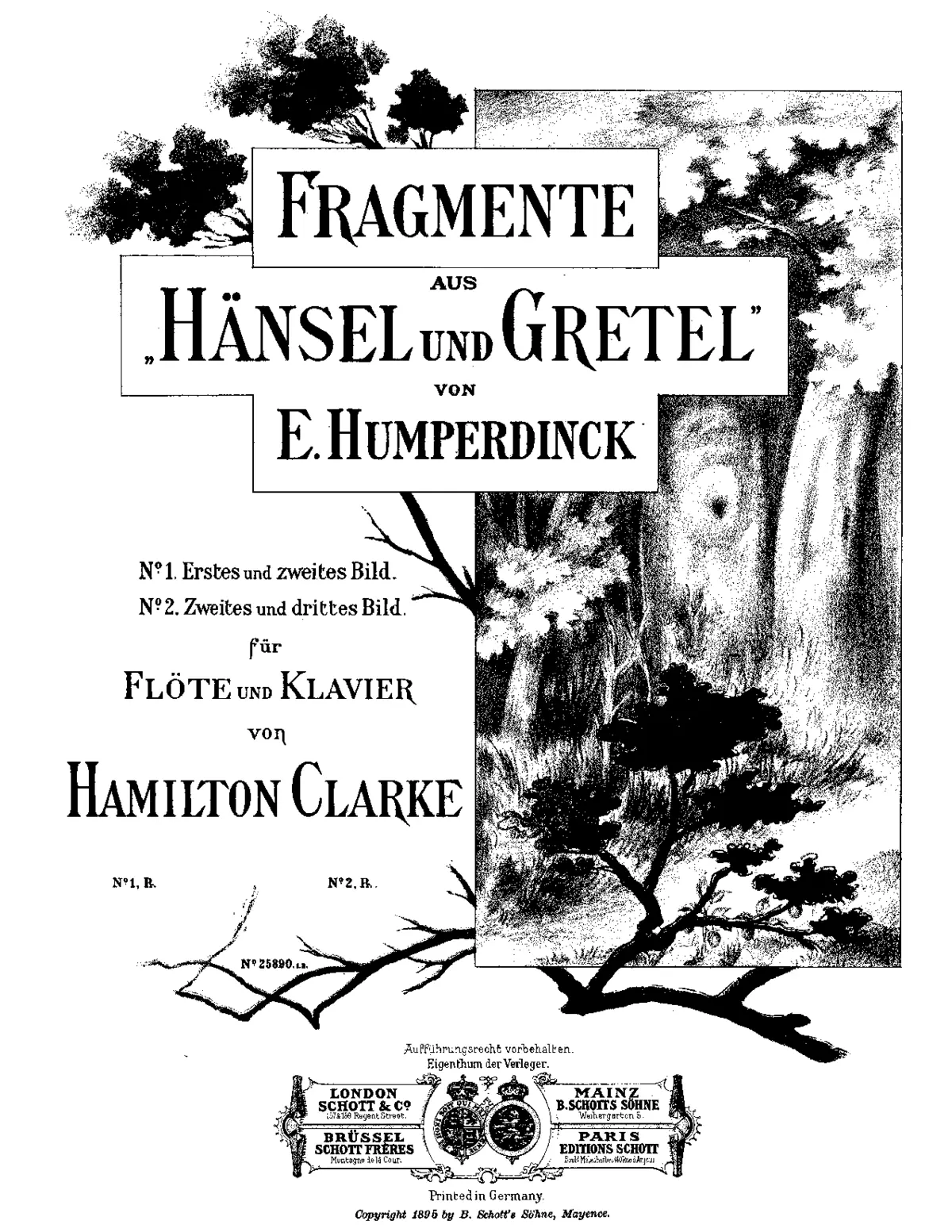 2 Fragmente aus 'Hänsel und Gretel' - Page 1