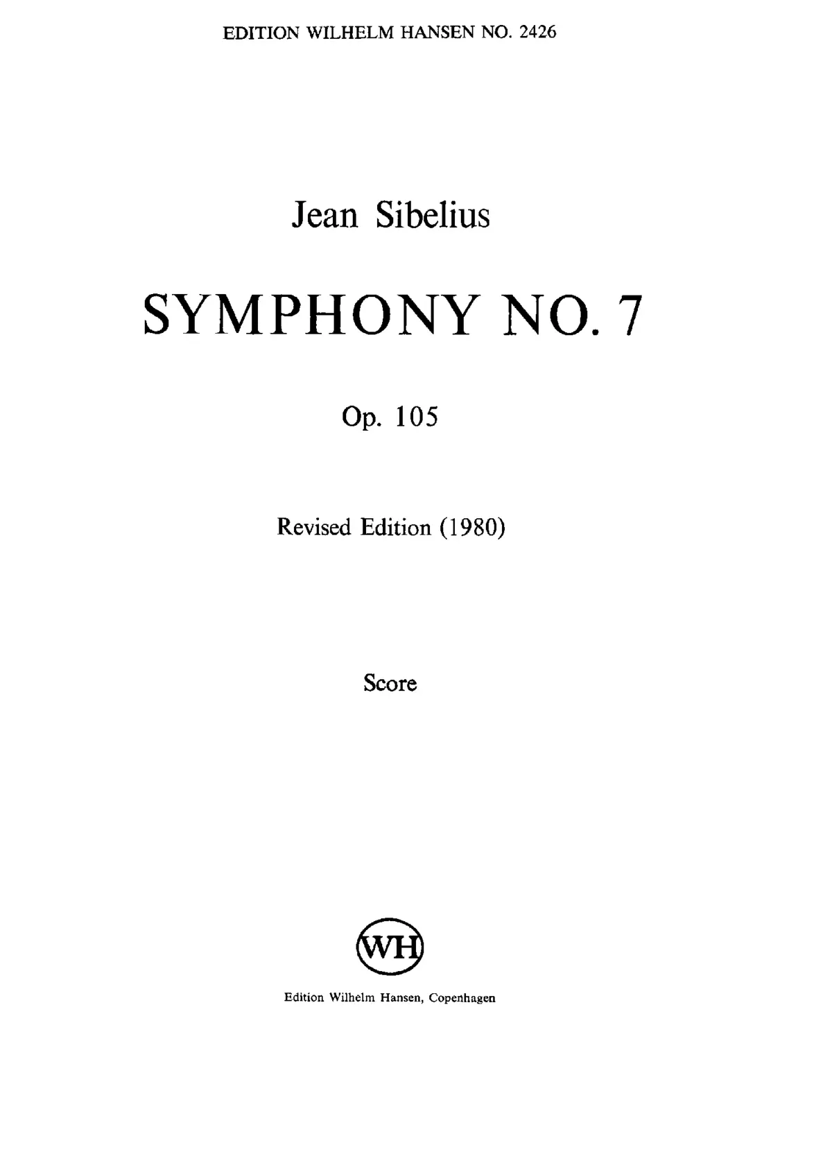 Symphony No.7 - Page 1